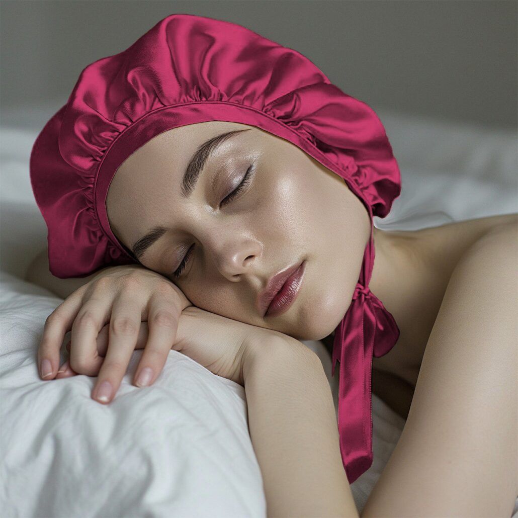Relleza™ Pure Mulberry Silk Bonnet