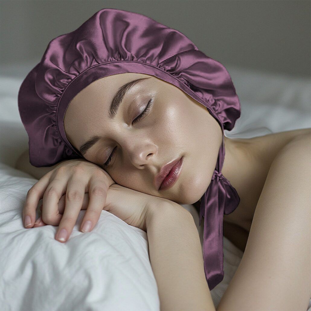 Relleza™ Pure Mulberry Silk Bonnet