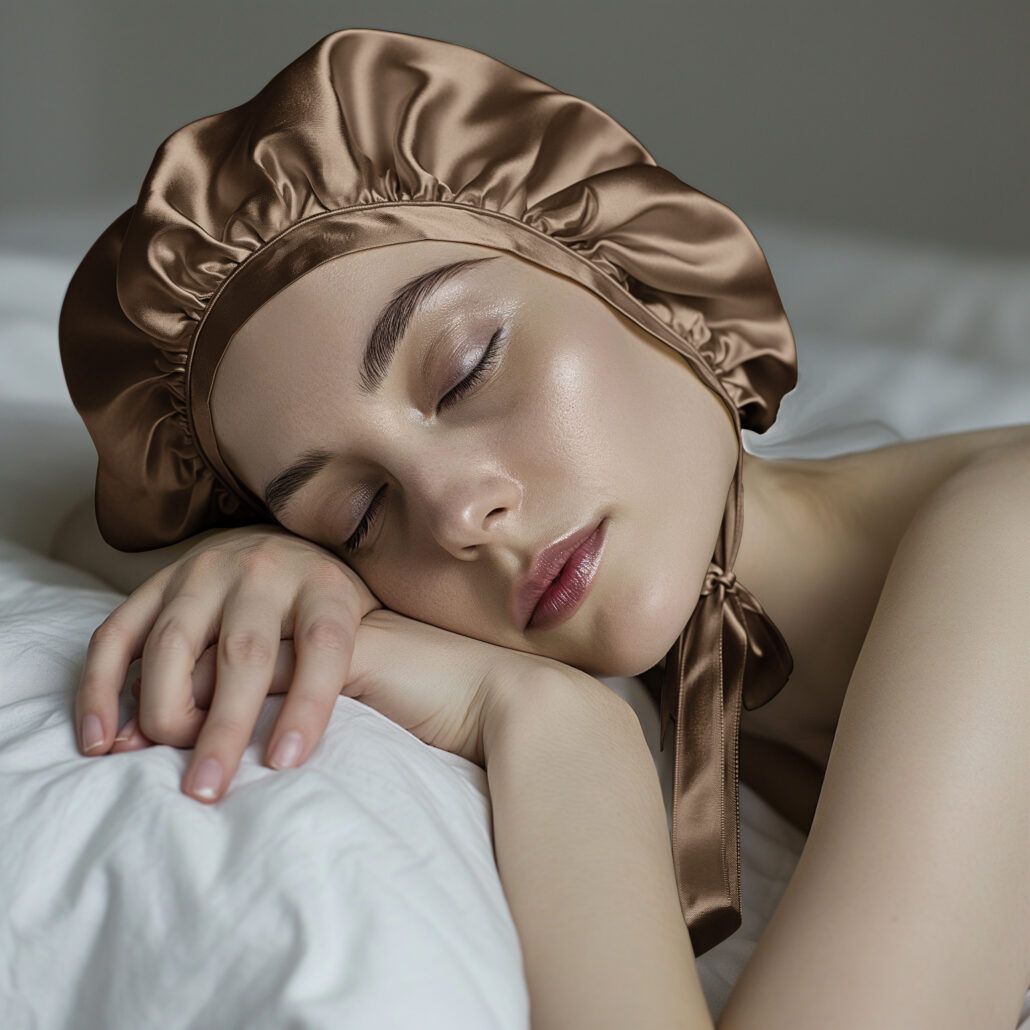 Relleza™ Pure Mulberry Silk Bonnet